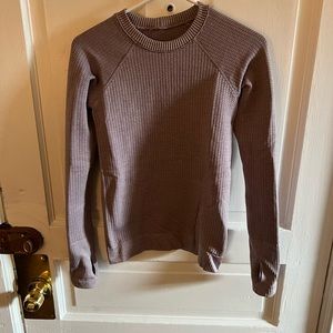 Cozy compression workout shirt